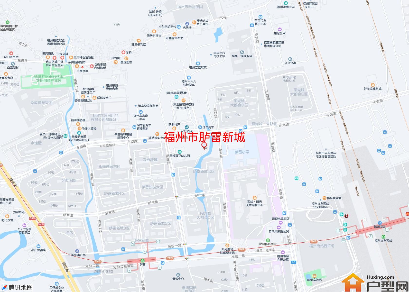 胪雷新城小区 - 户型网