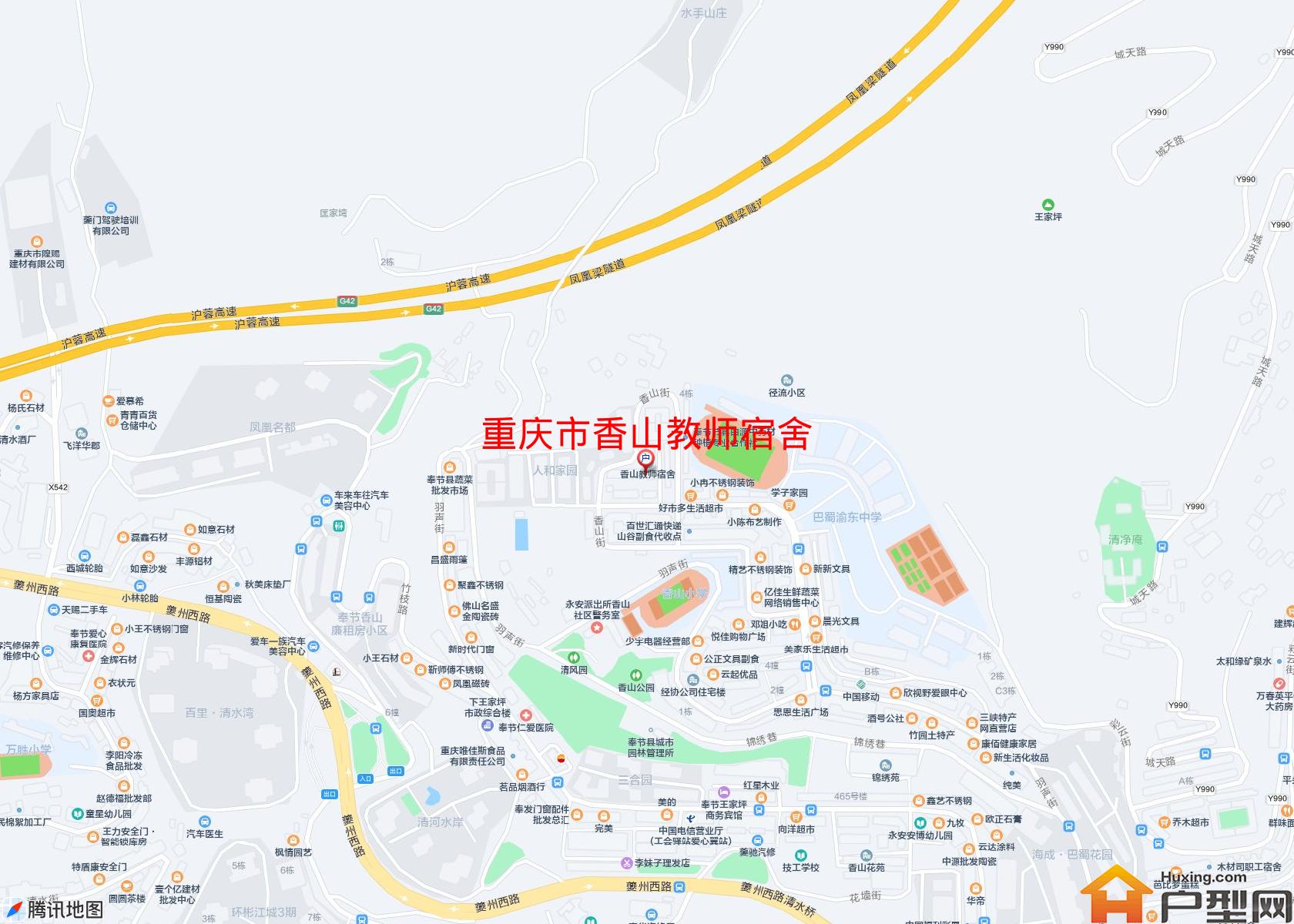 香山教师宿舍小区 - 户型网