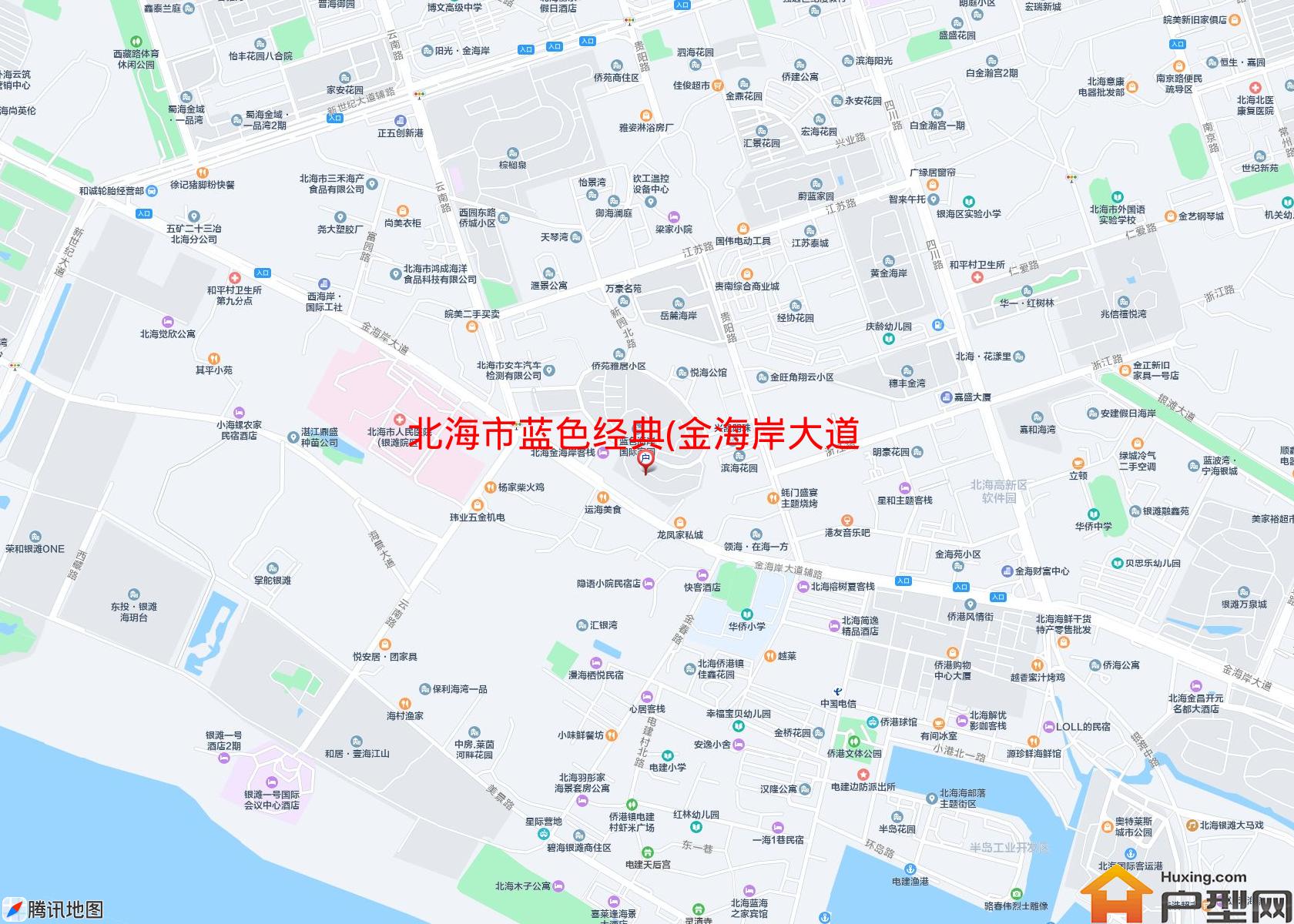 蓝色经典(金海岸大道168号)小区 - 户型网