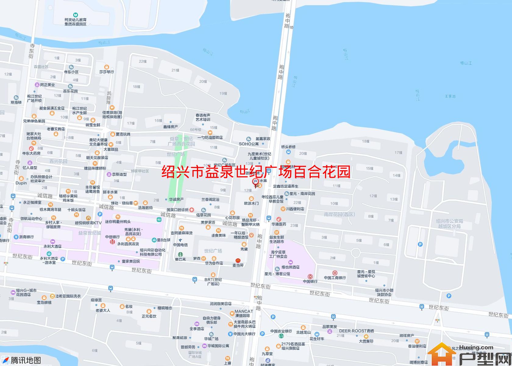 益泉世纪广场百合花园小区 - 户型网