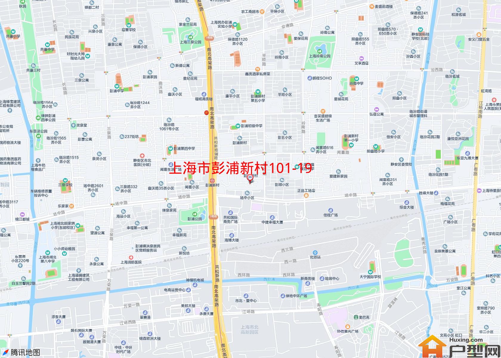 彭浦新村101-195号小区小区 - 户型网