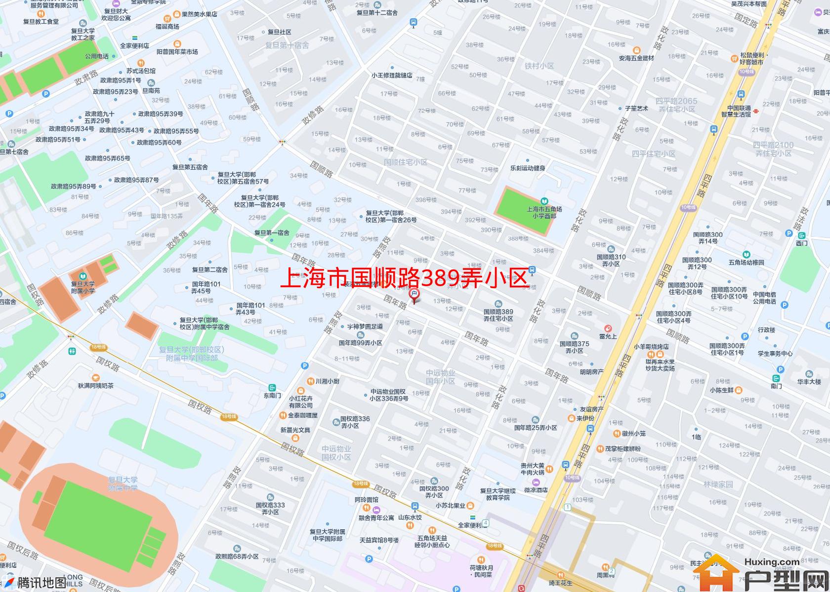 国顺路389弄小区小区 - 户型网