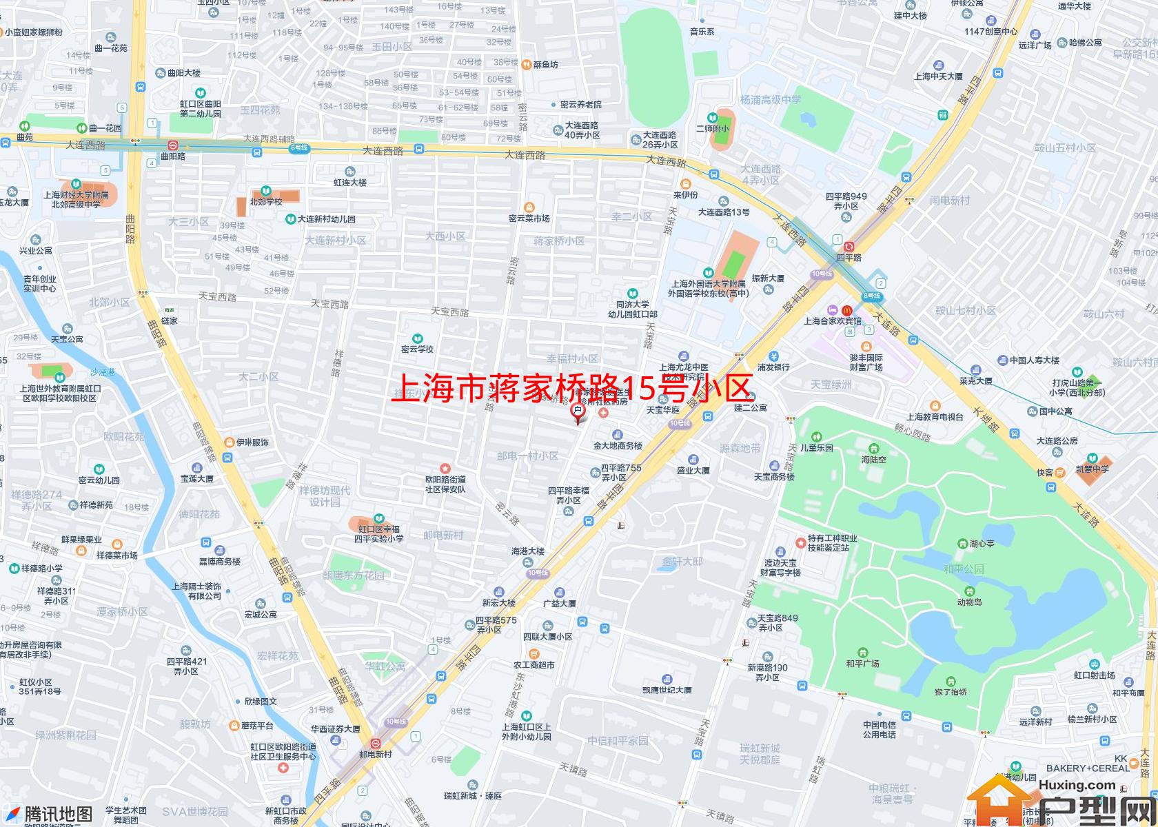 蒋家桥路15号小区小区 - 户型网
