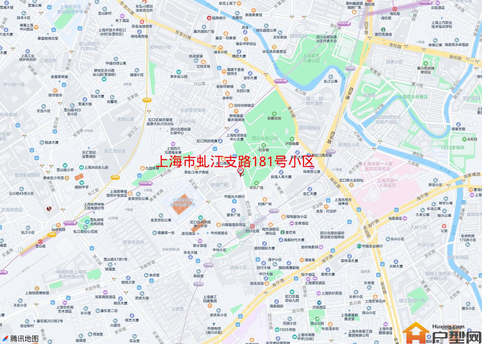 虬江支路181号小区小区 - 户型网