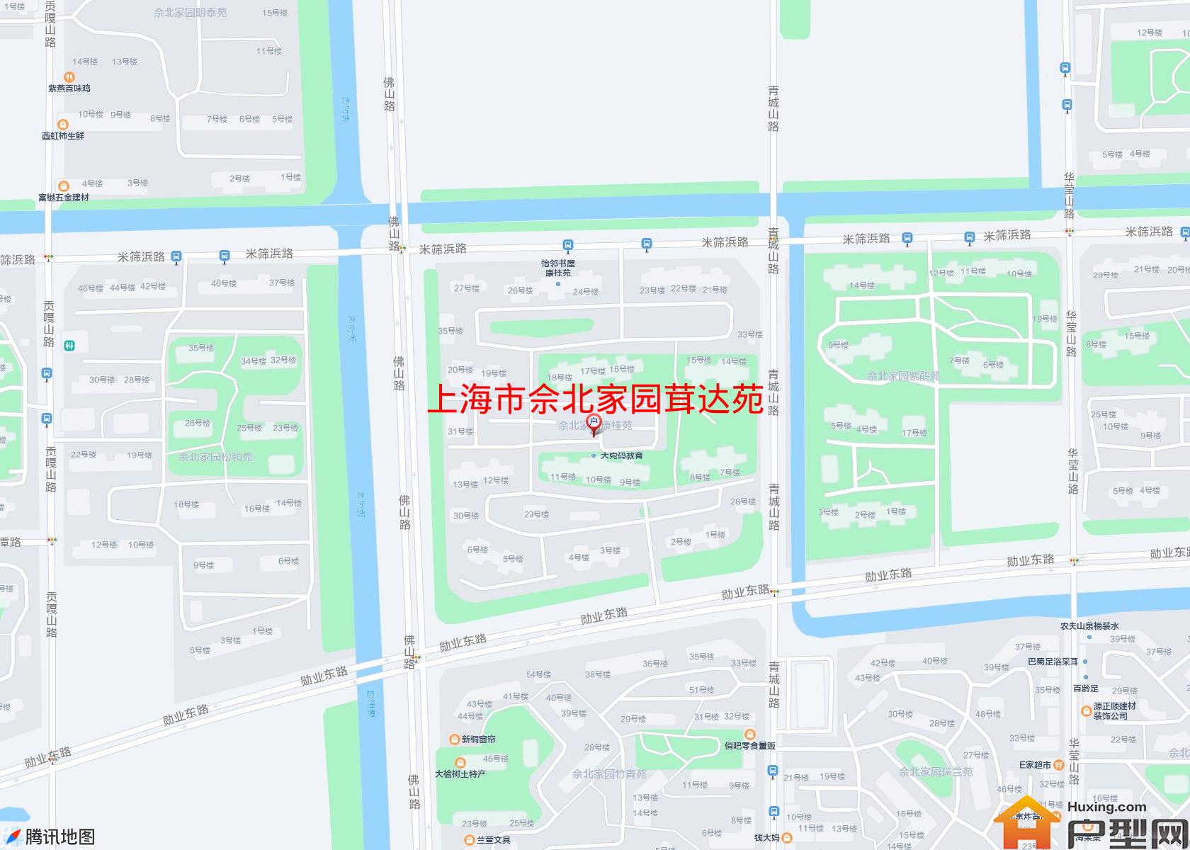 佘北家园茸达苑小区 - 户型网