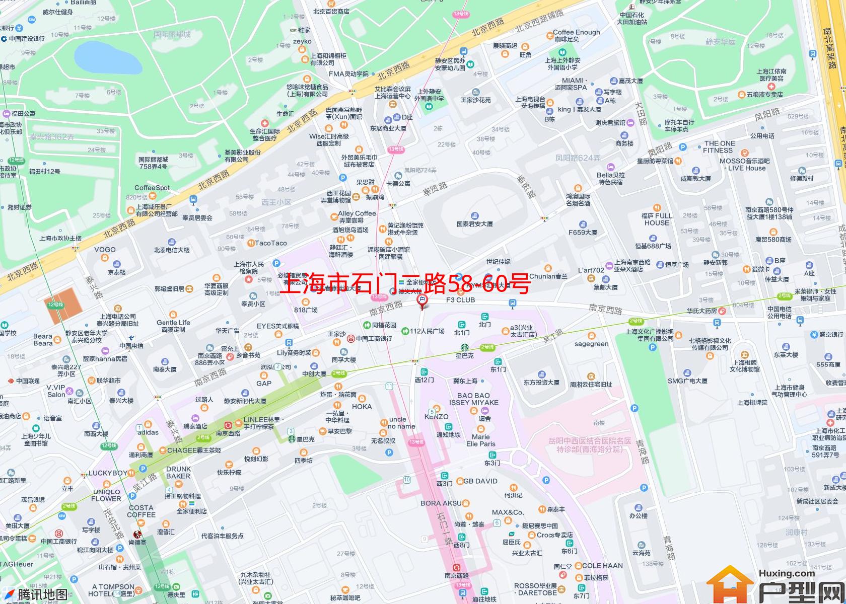 石门二路58-60号小区小区 - 户型网