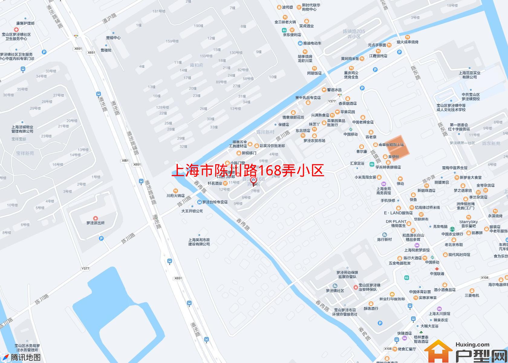 陈川路168弄小区小区 - 户型网
