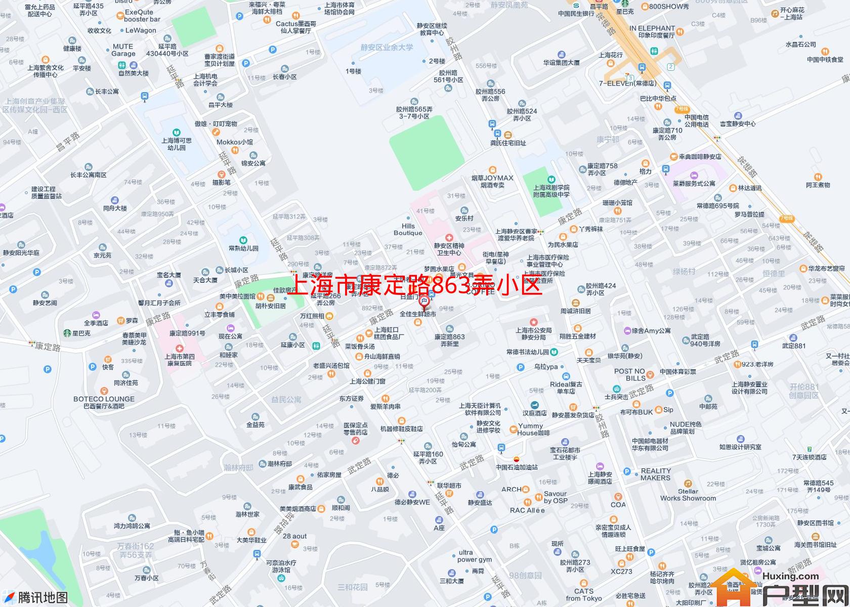 康定路863弄小区小区 - 户型网