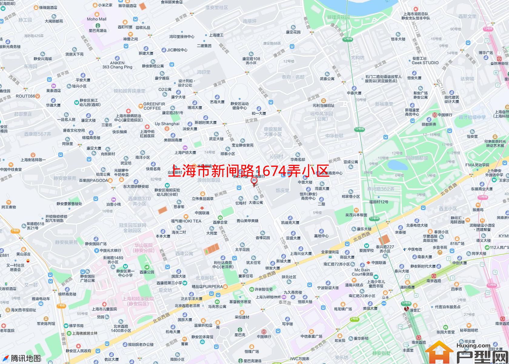 新闸路1674弄小区小区 - 户型网