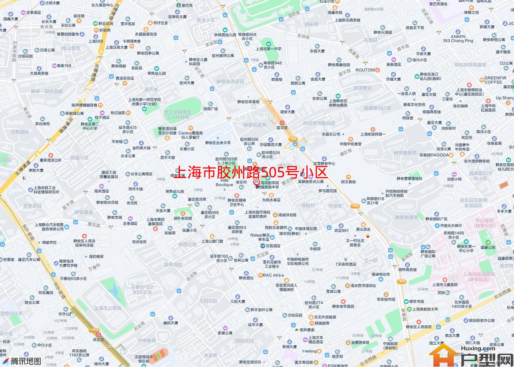 胶州路505号小区小区 - 户型网