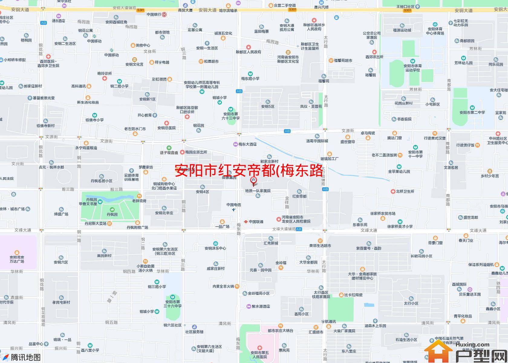 红安帝都(梅东路,近文峰大道)小区 - 户型网