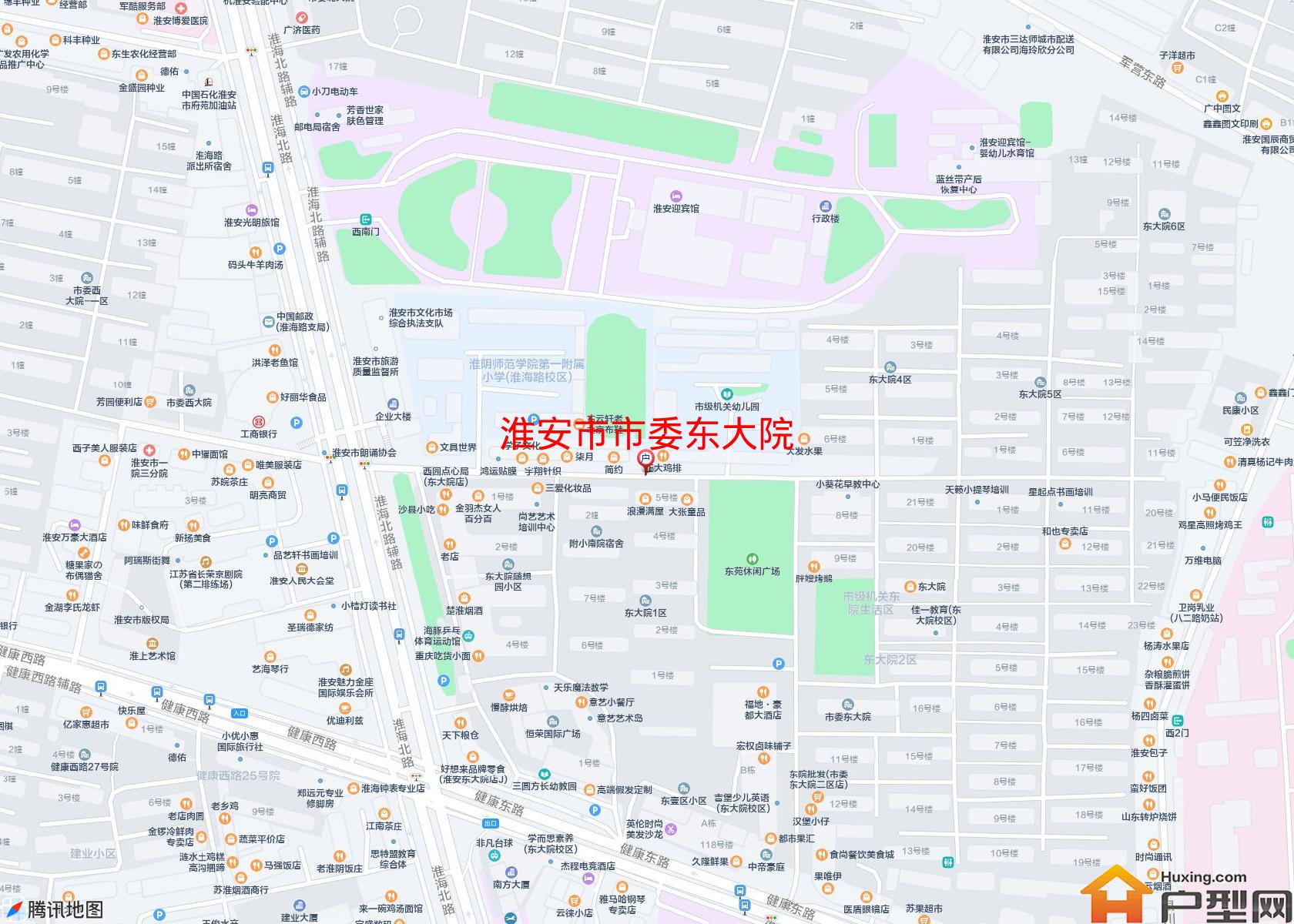 市委东大院小区 - 户型网