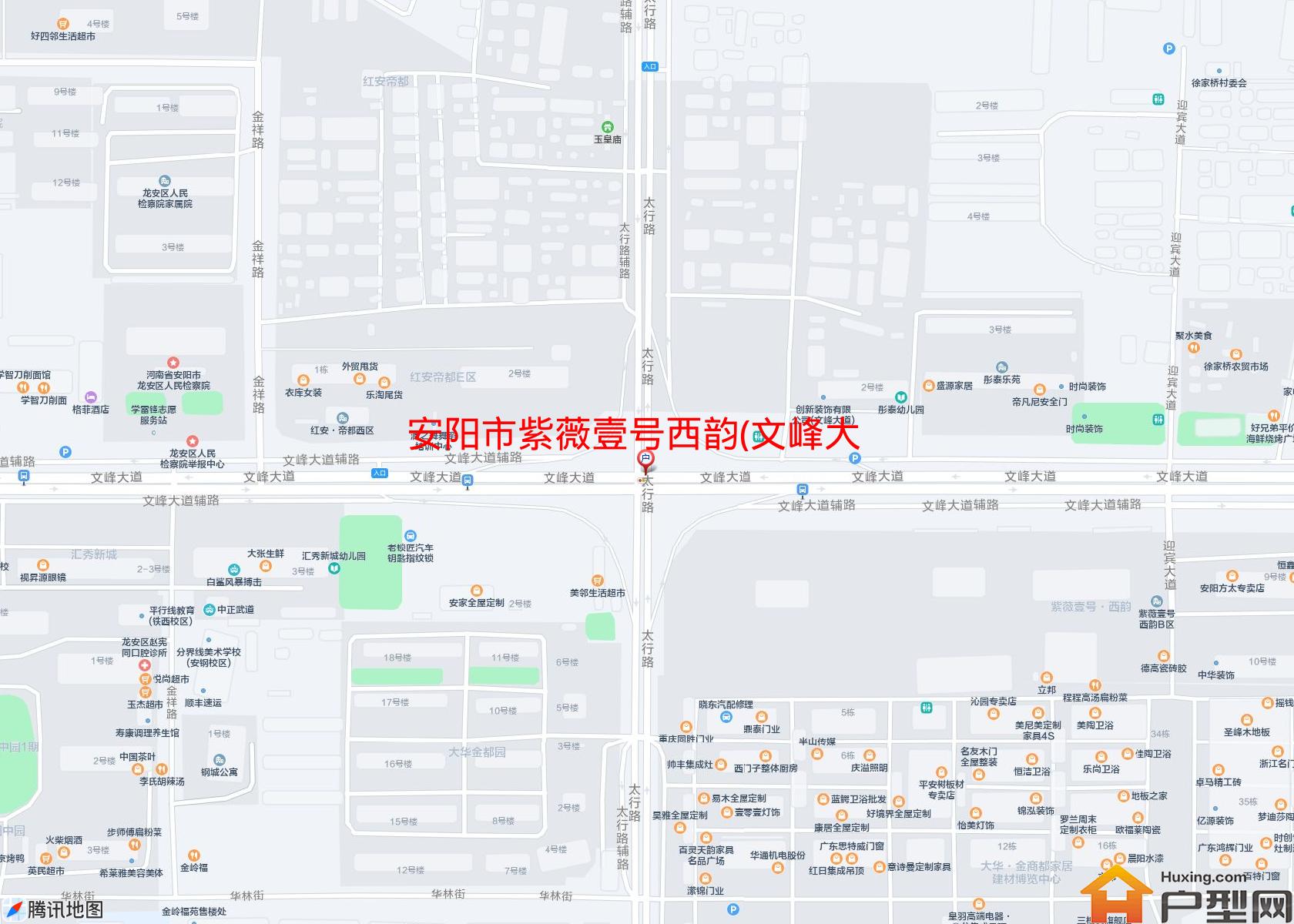 紫薇壹号西韵(文峰大道,近太行路)小区 - 户型网