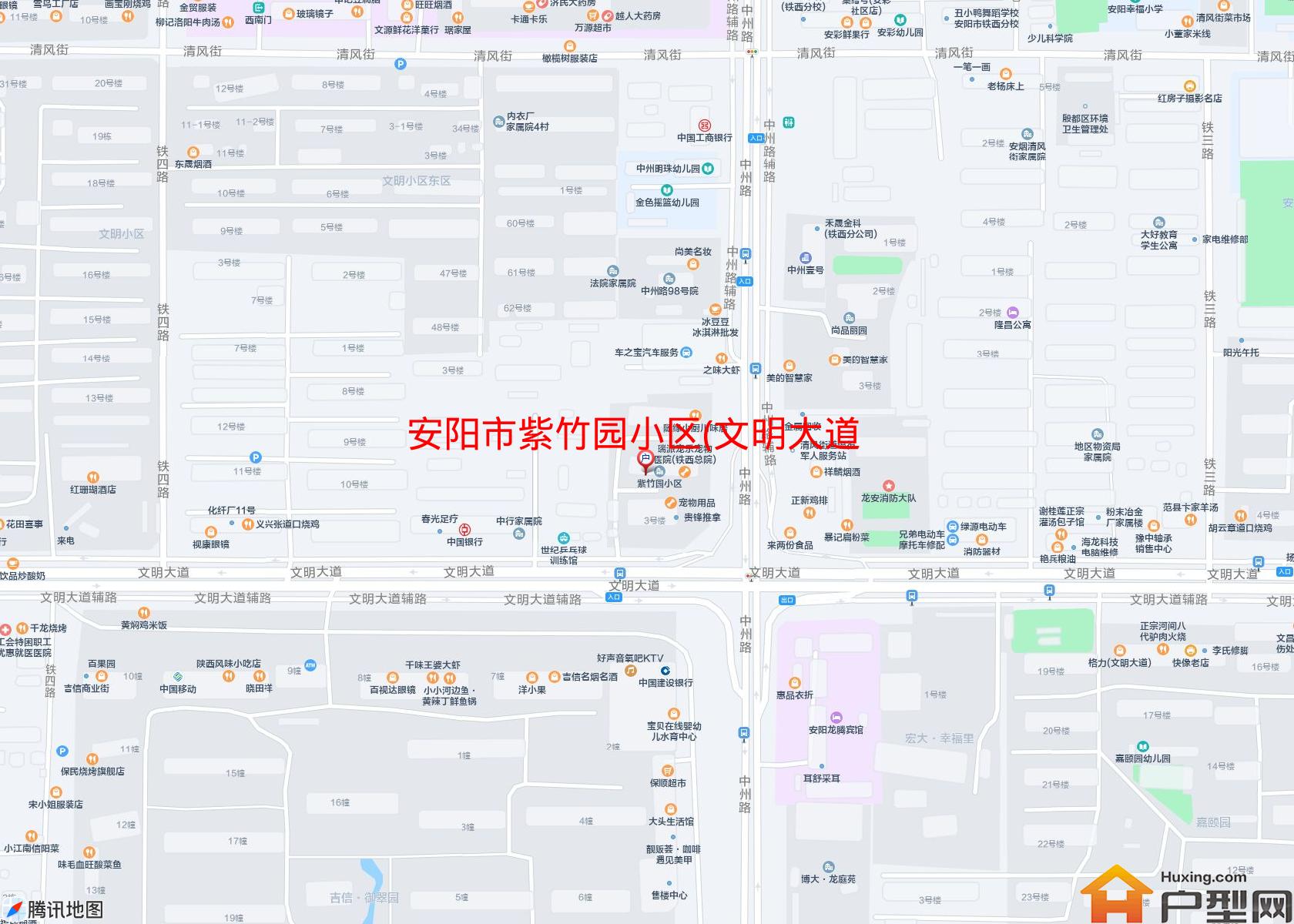 紫竹园小区(文明大道,近中州路)小区 - 户型网