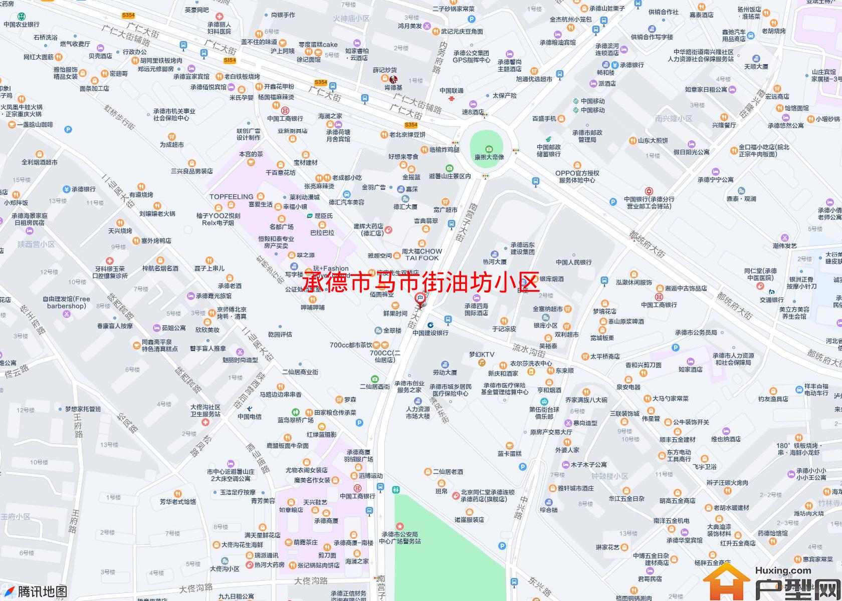 马市街油坊小区小区 - 户型网