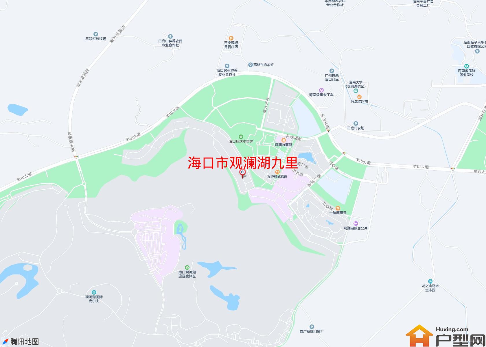 观澜湖九里小区 - 户型网