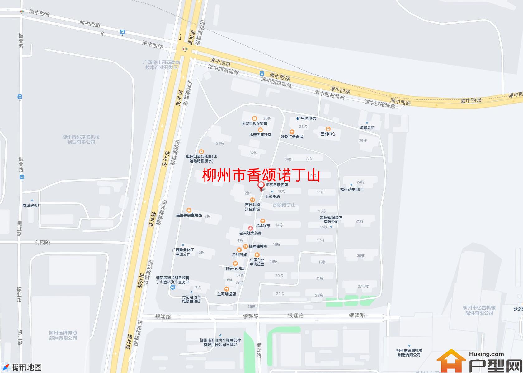 香颂诺丁山小区 - 户型网