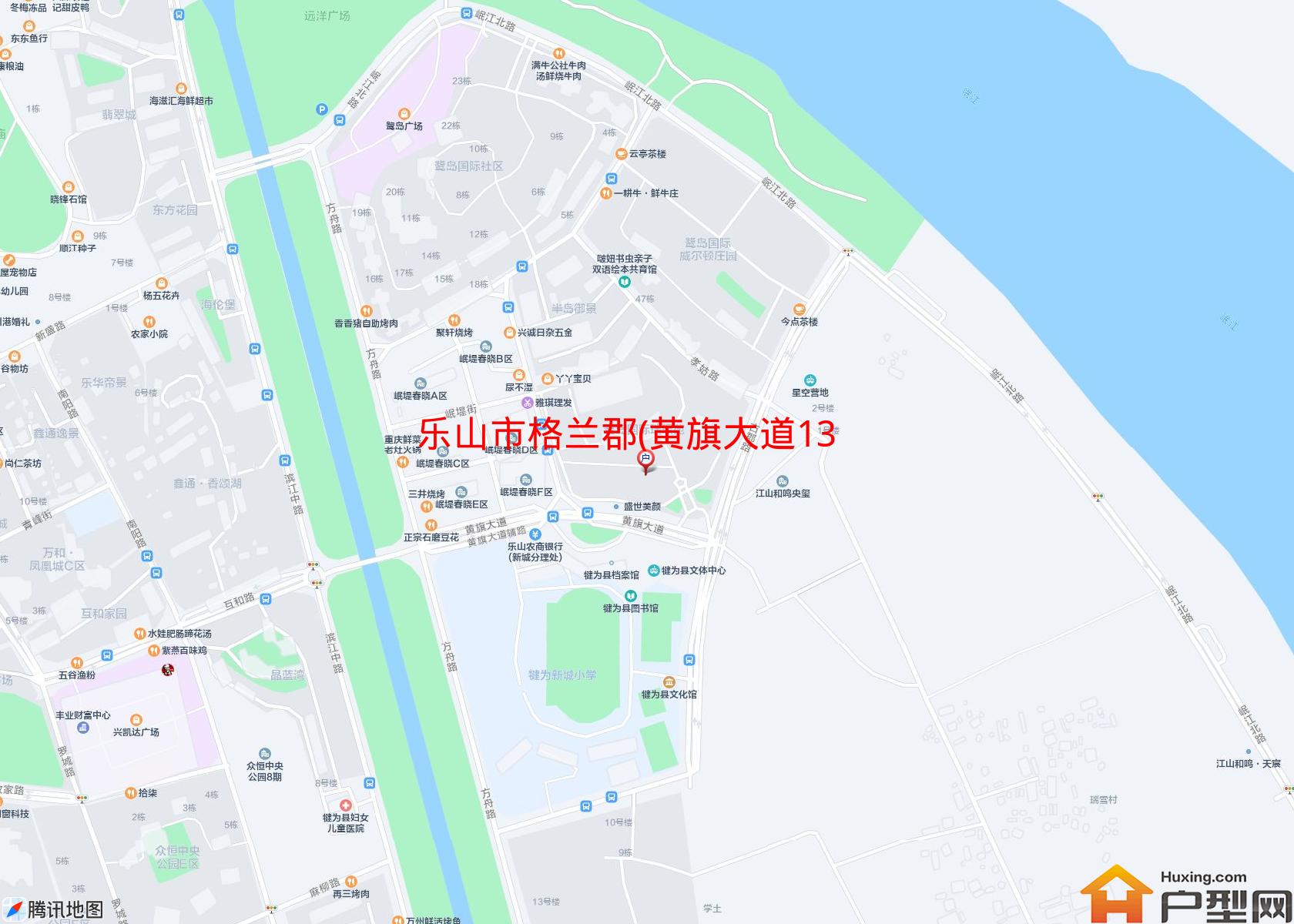 格兰郡(黄旗大道132号)小区 - 户型网