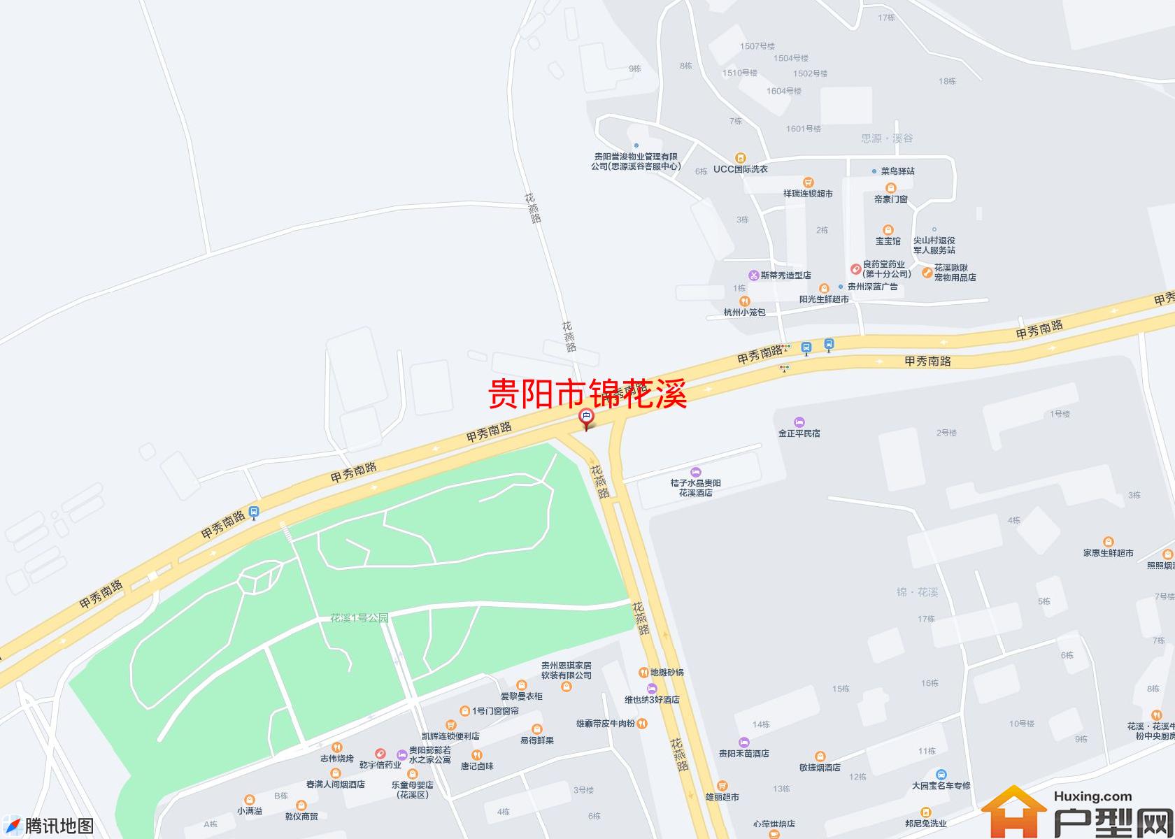 锦花溪小区 - 户型网