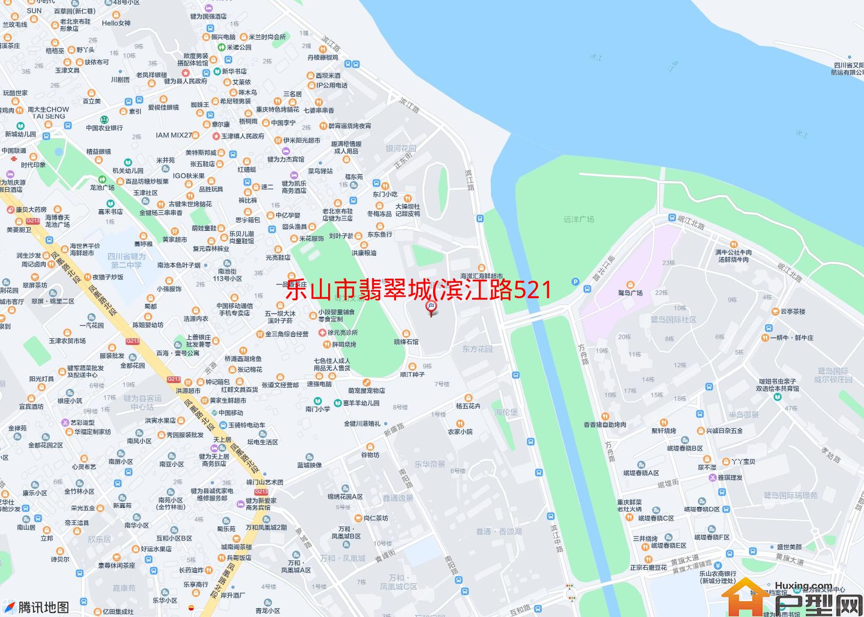 翡翠城(滨江路521号)小区 - 户型网