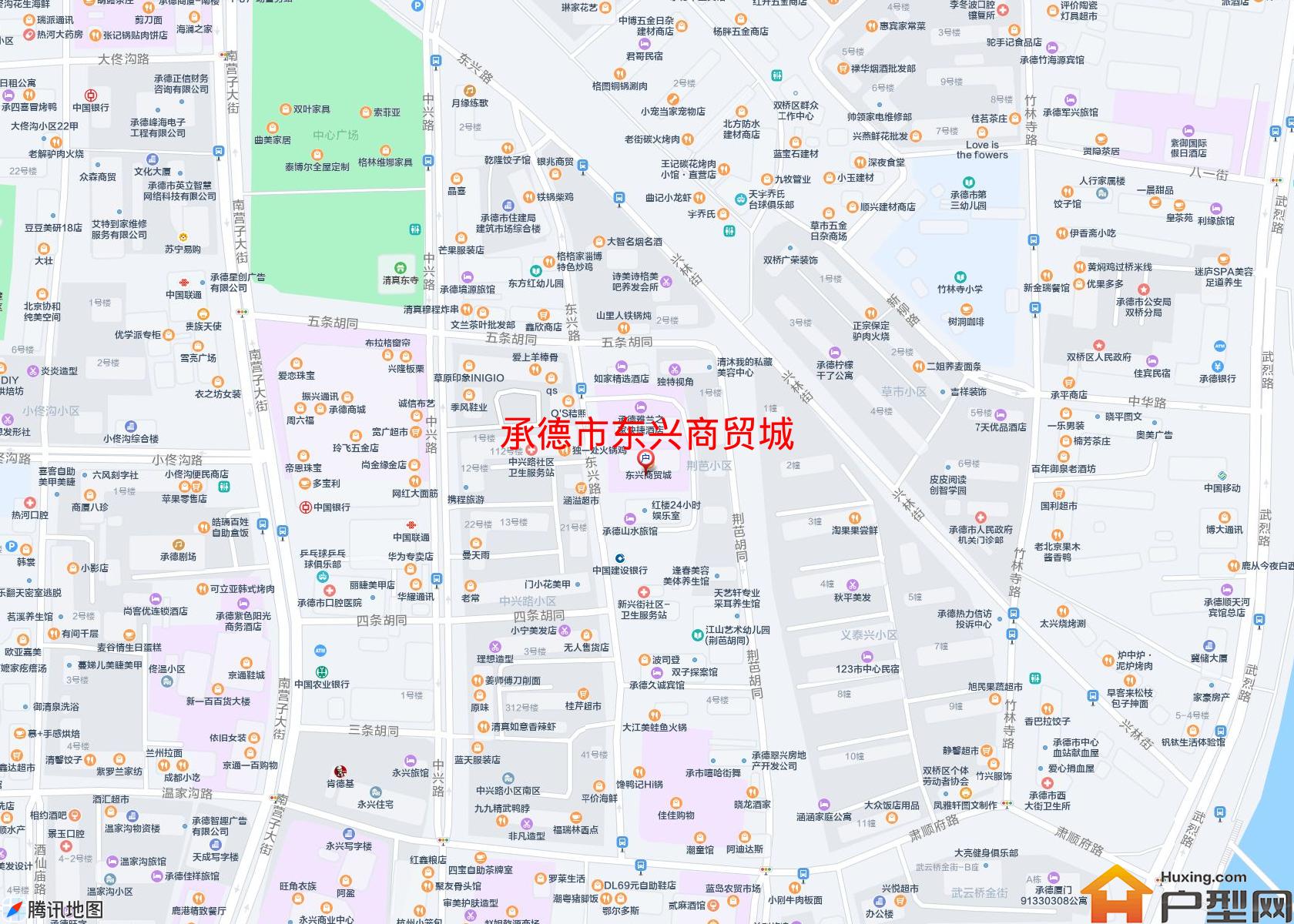 东兴商贸城小区 - 户型网