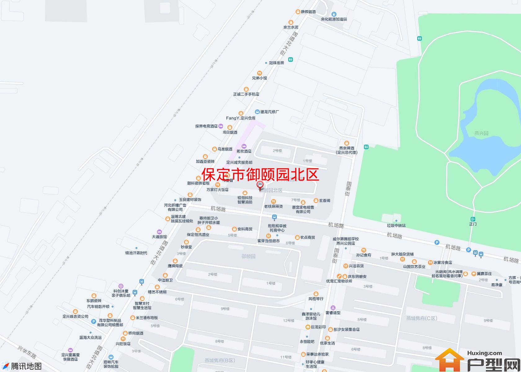 御颐园北区小区 - 户型网