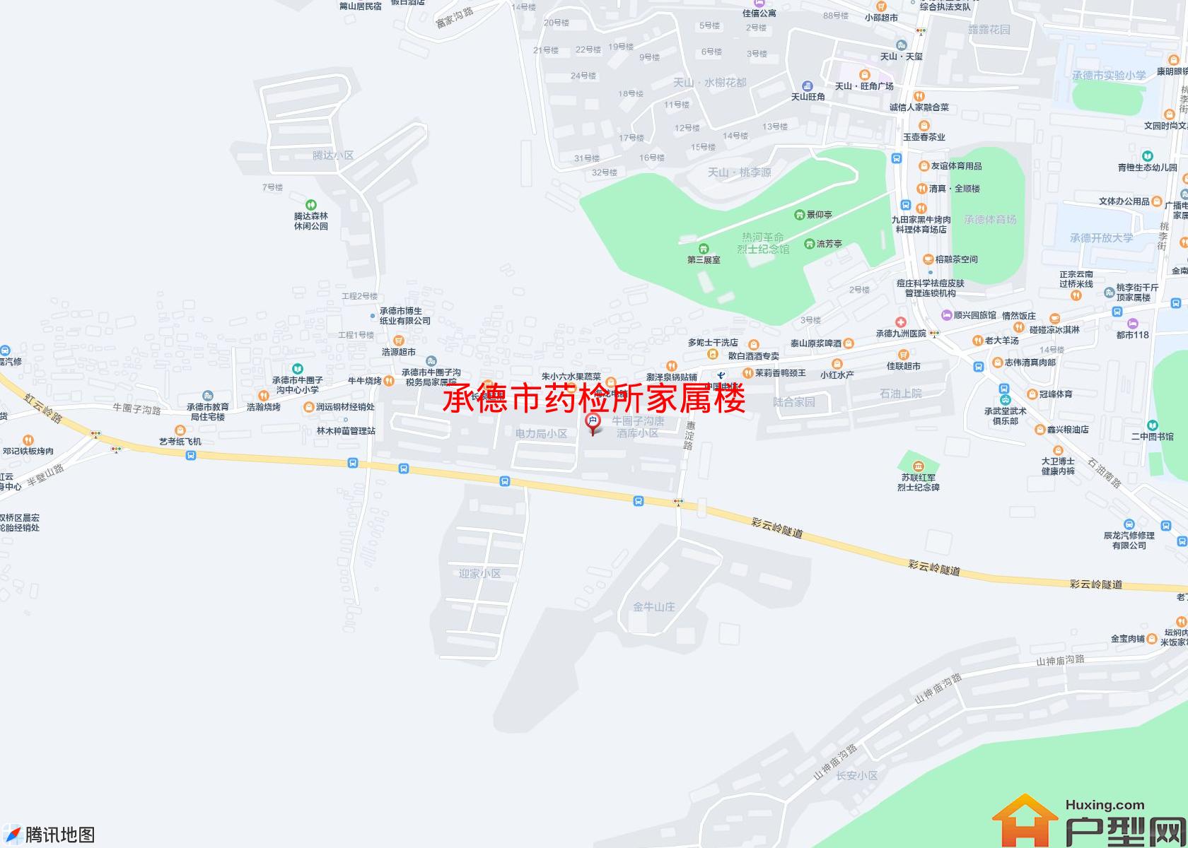 药检所家属楼小区 - 户型网