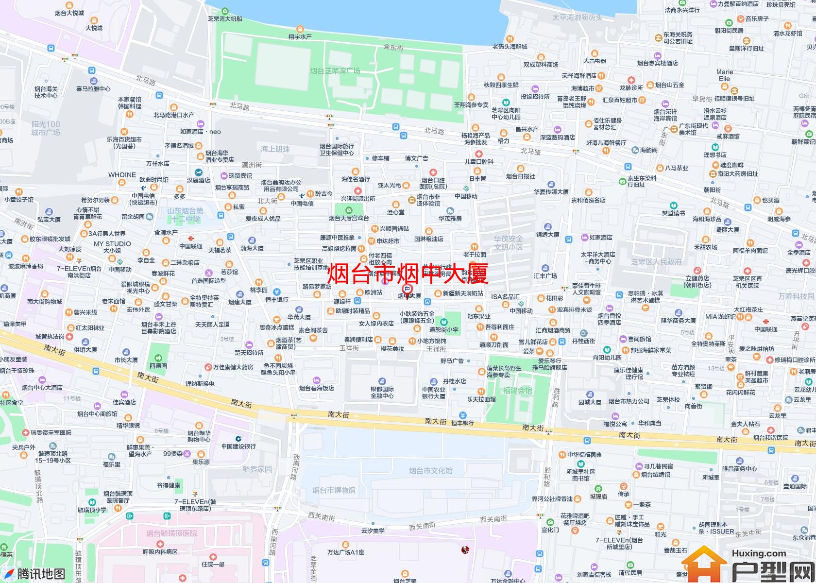 烟中大厦小区 - 户型网