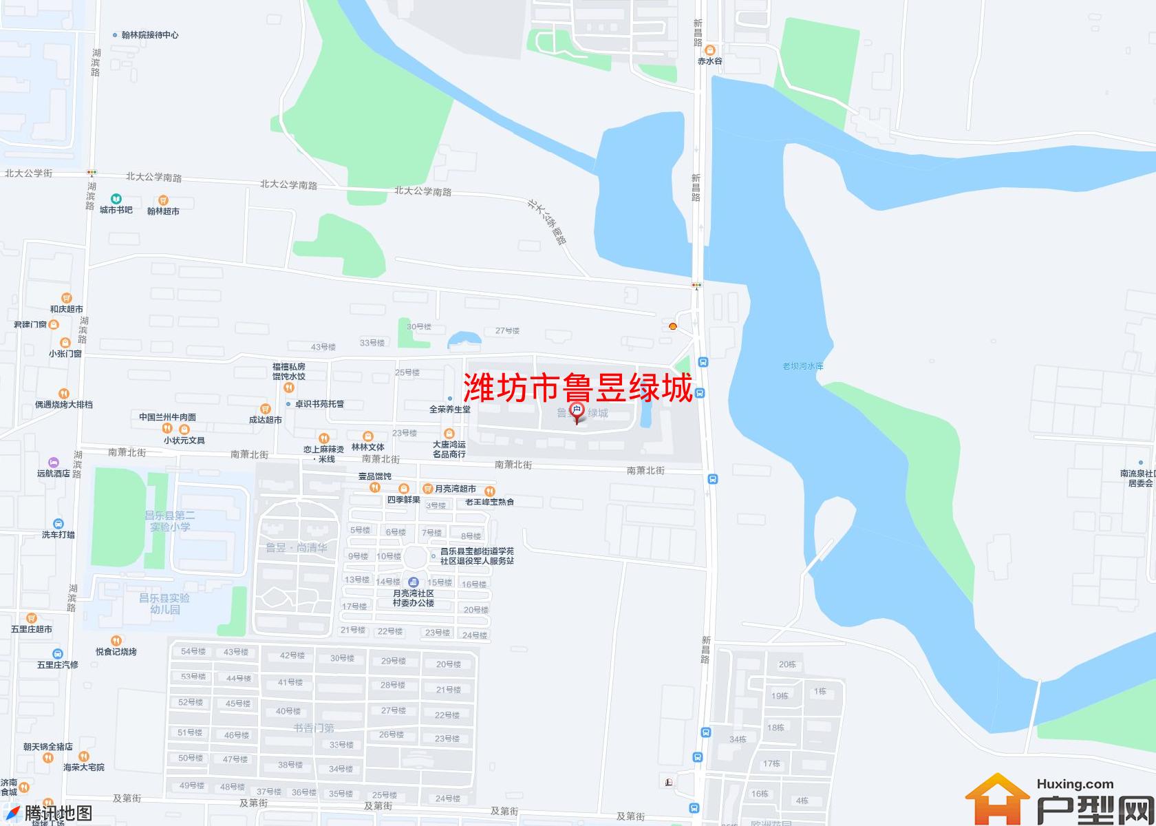 鲁昱绿城小区 - 户型网