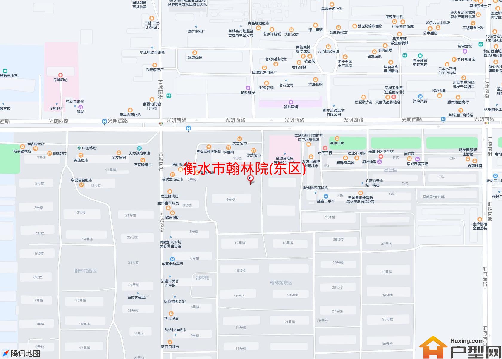 翰林院(东区)小区 - 户型网