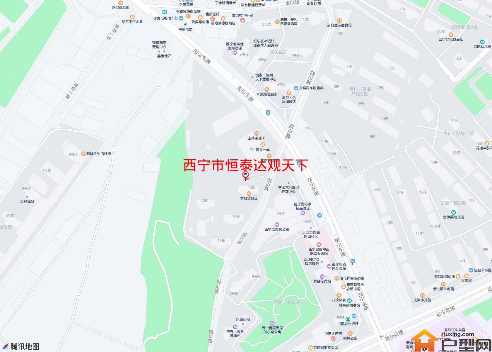 恒泰达观天下小区 - 户型网