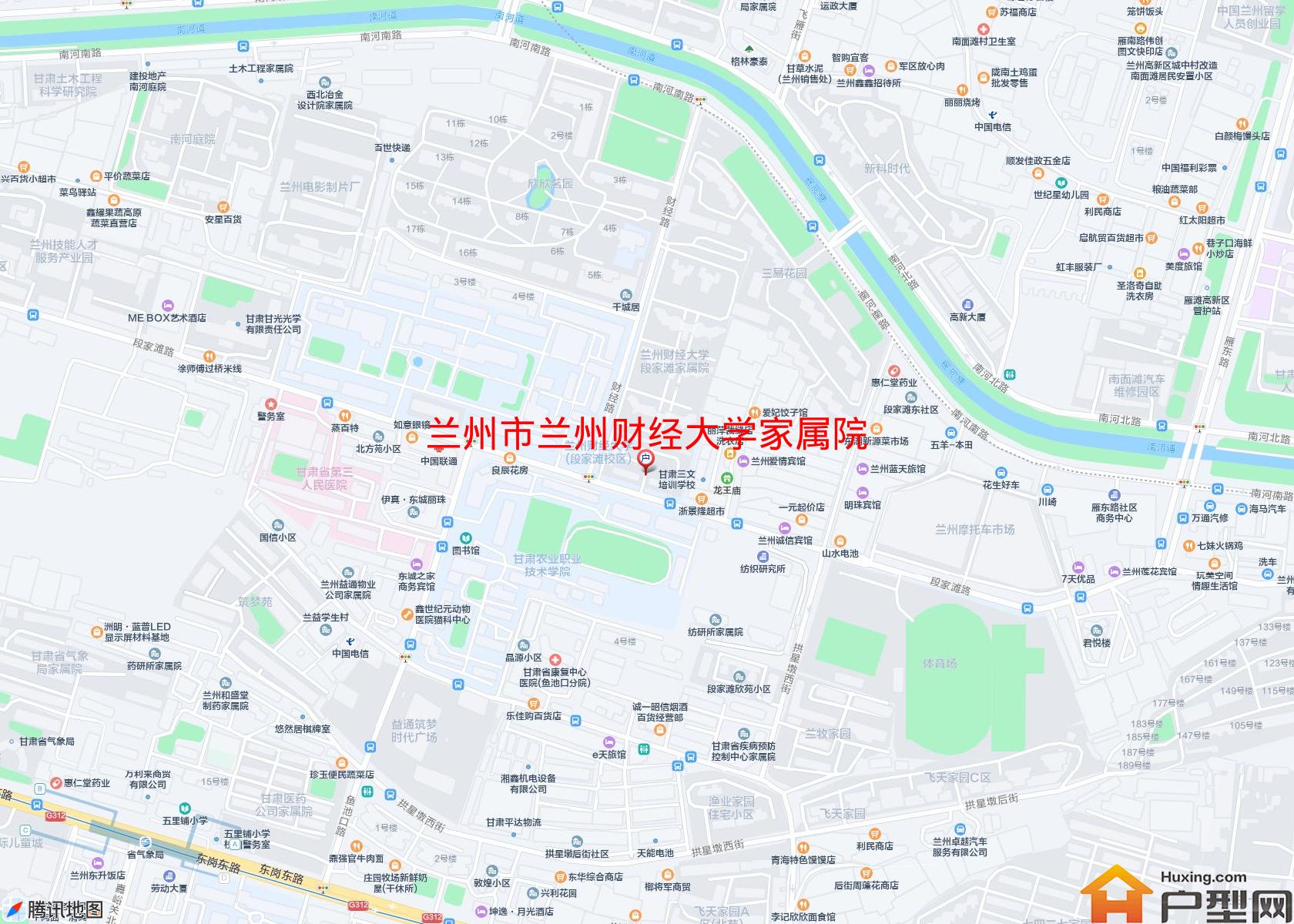 兰州财经大学家属院小区 - 户型网