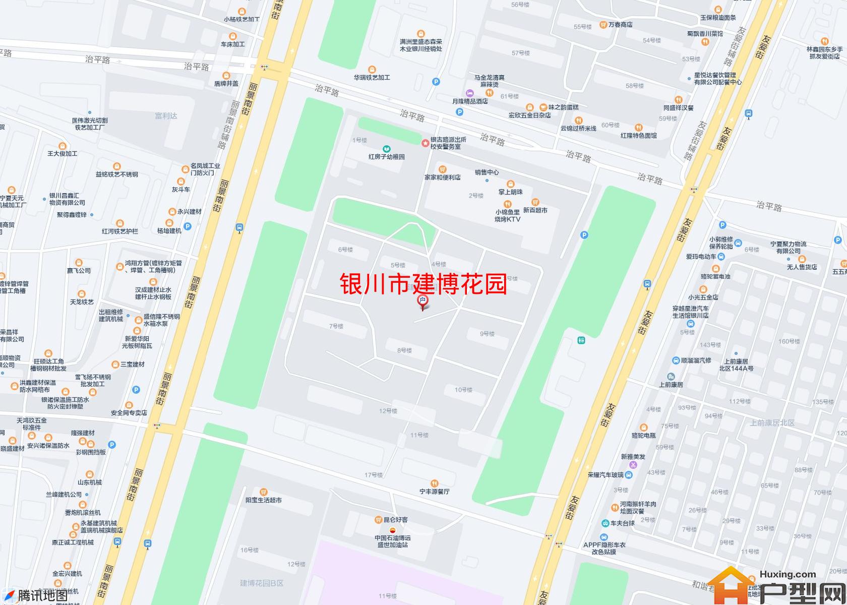 建博花园小区 - 户型网