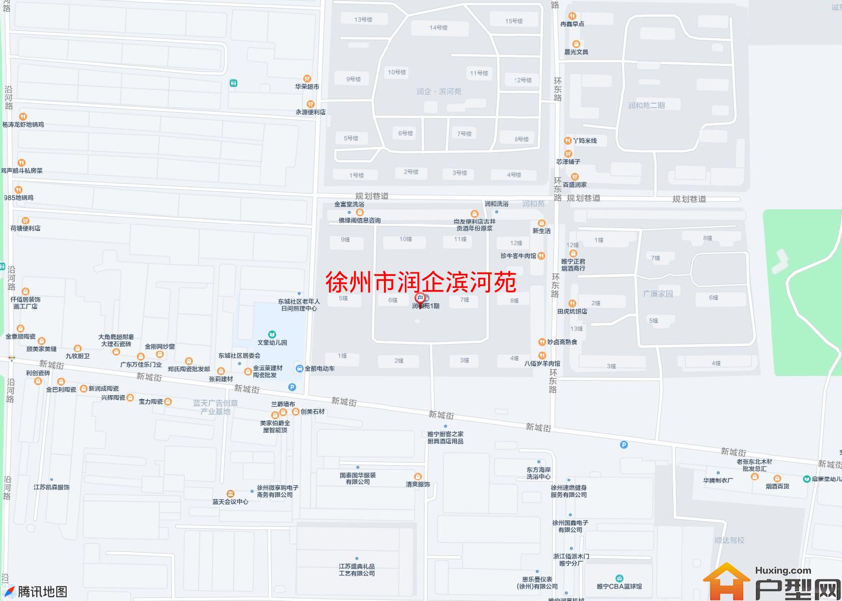 润企滨河苑小区 - 户型网