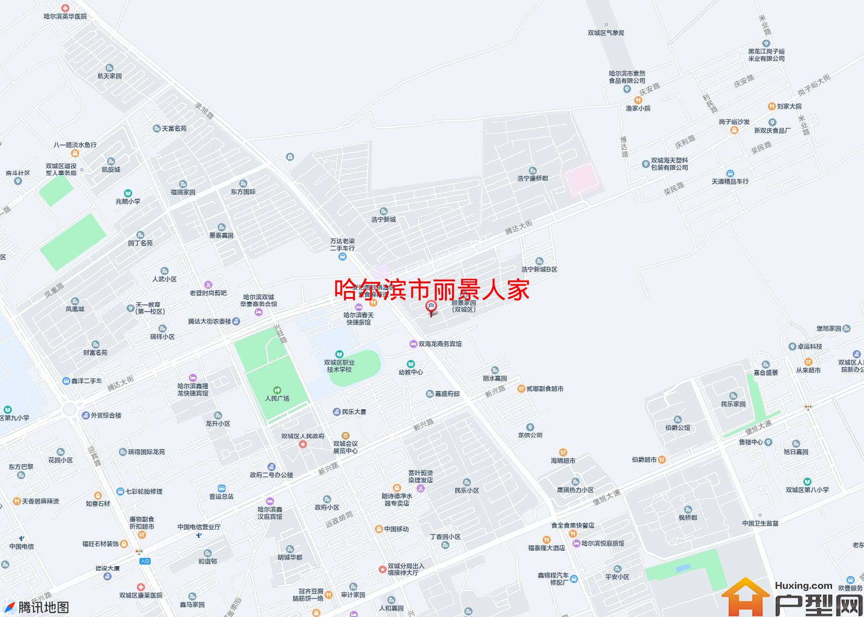丽景人家小区 - 户型网