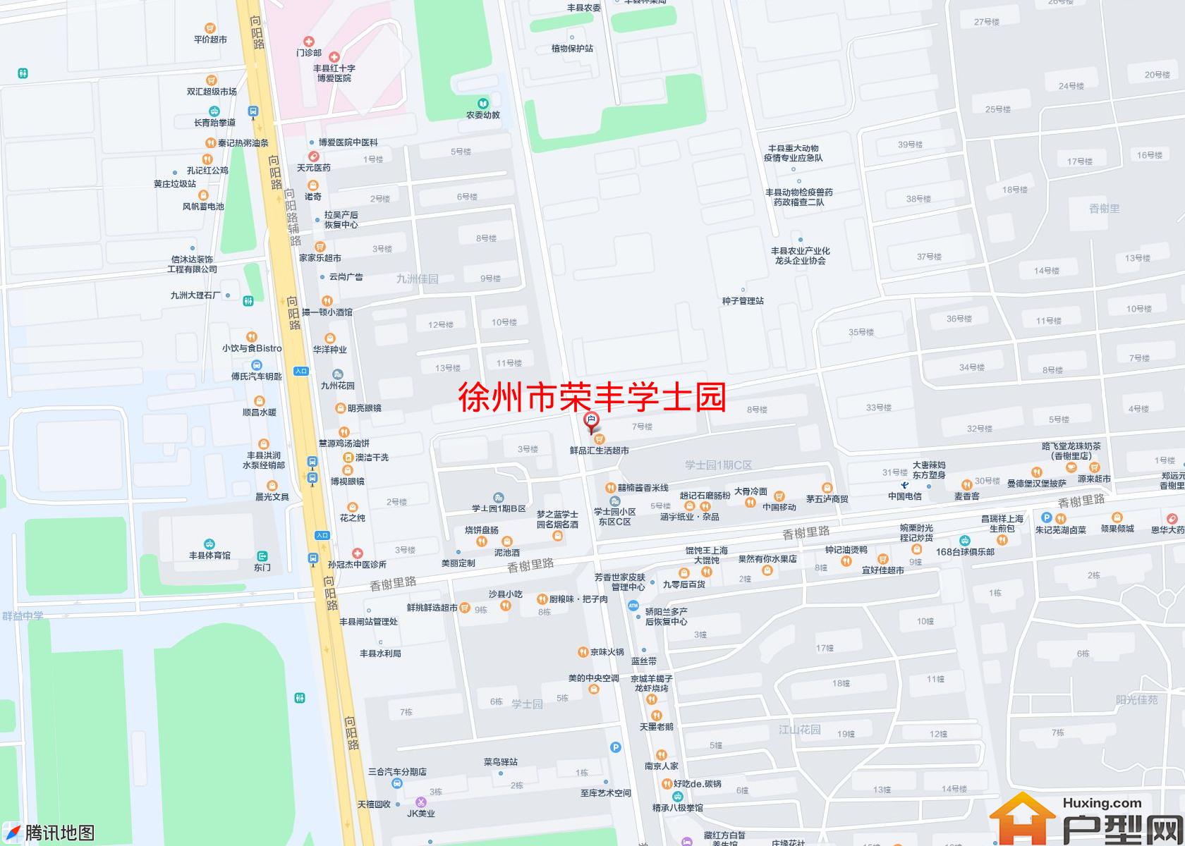 荣丰学士园小区 - 户型网