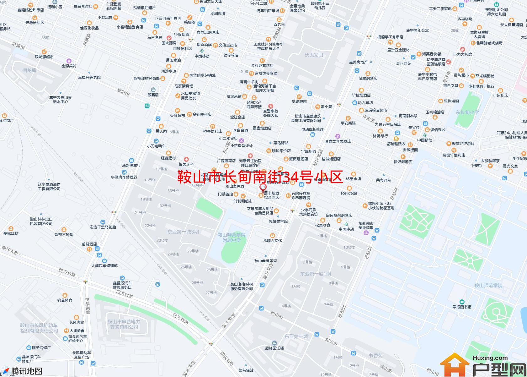 长甸南街34号小区小区 - 户型网