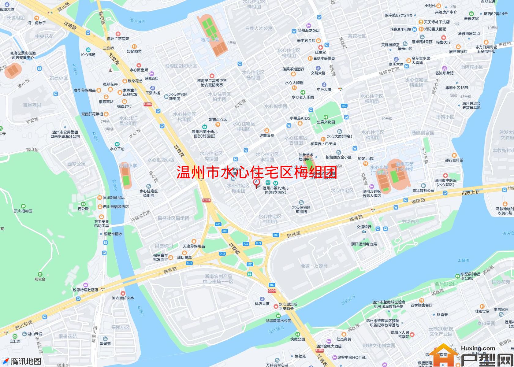 水心住宅区梅组团小区 - 户型网
