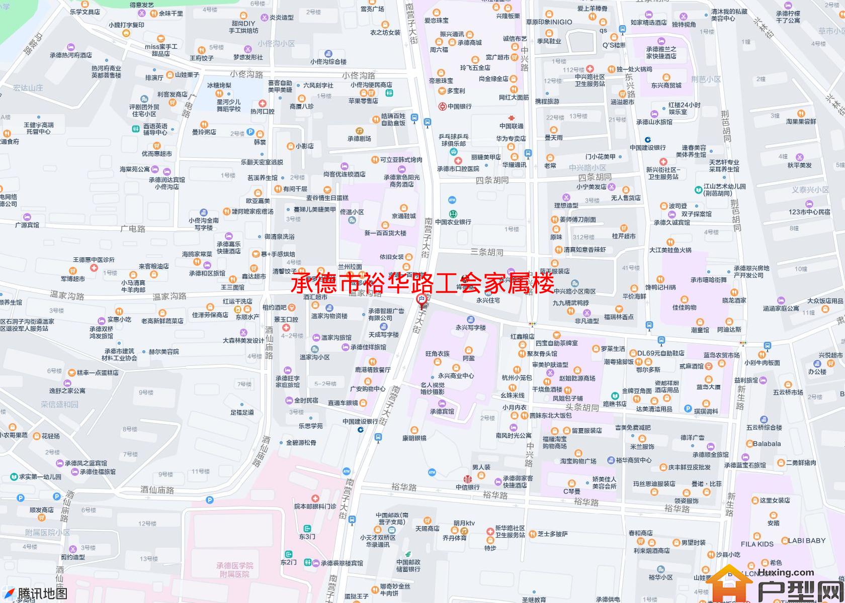 裕华路工会家属楼小区 - 户型网