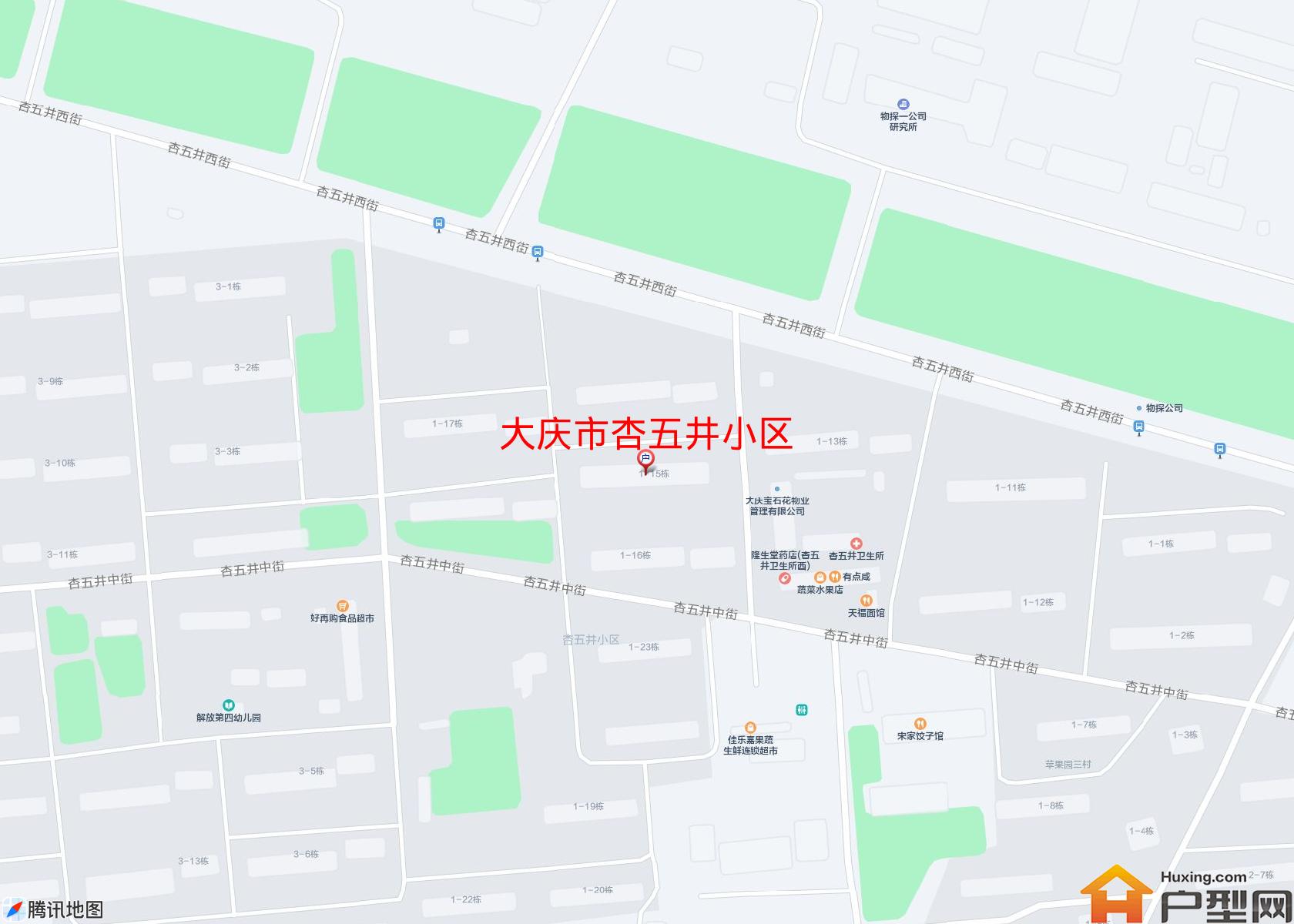 杏五井小区小区 - 户型网