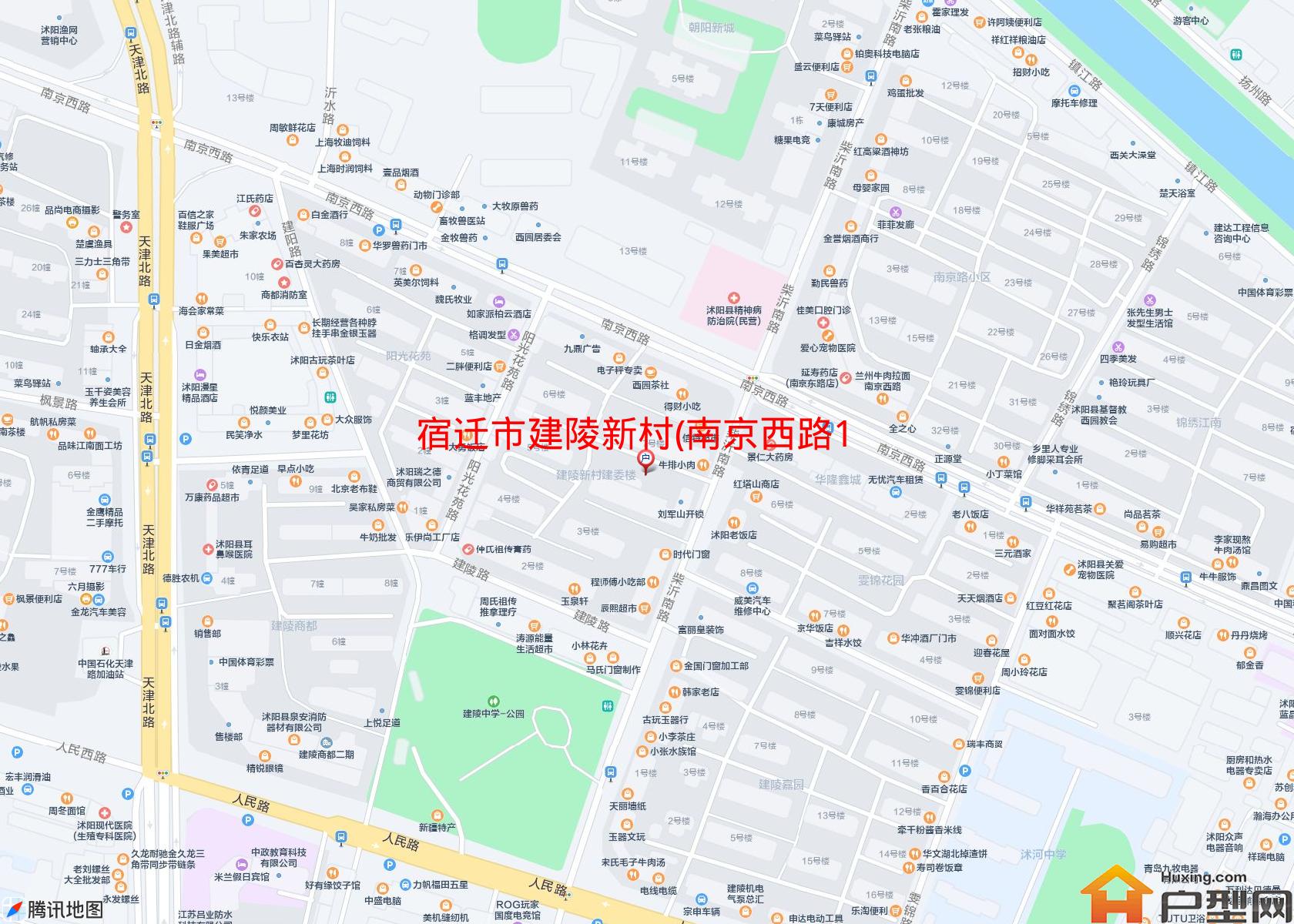 建陵新村(南京西路110号)小区 - 户型网