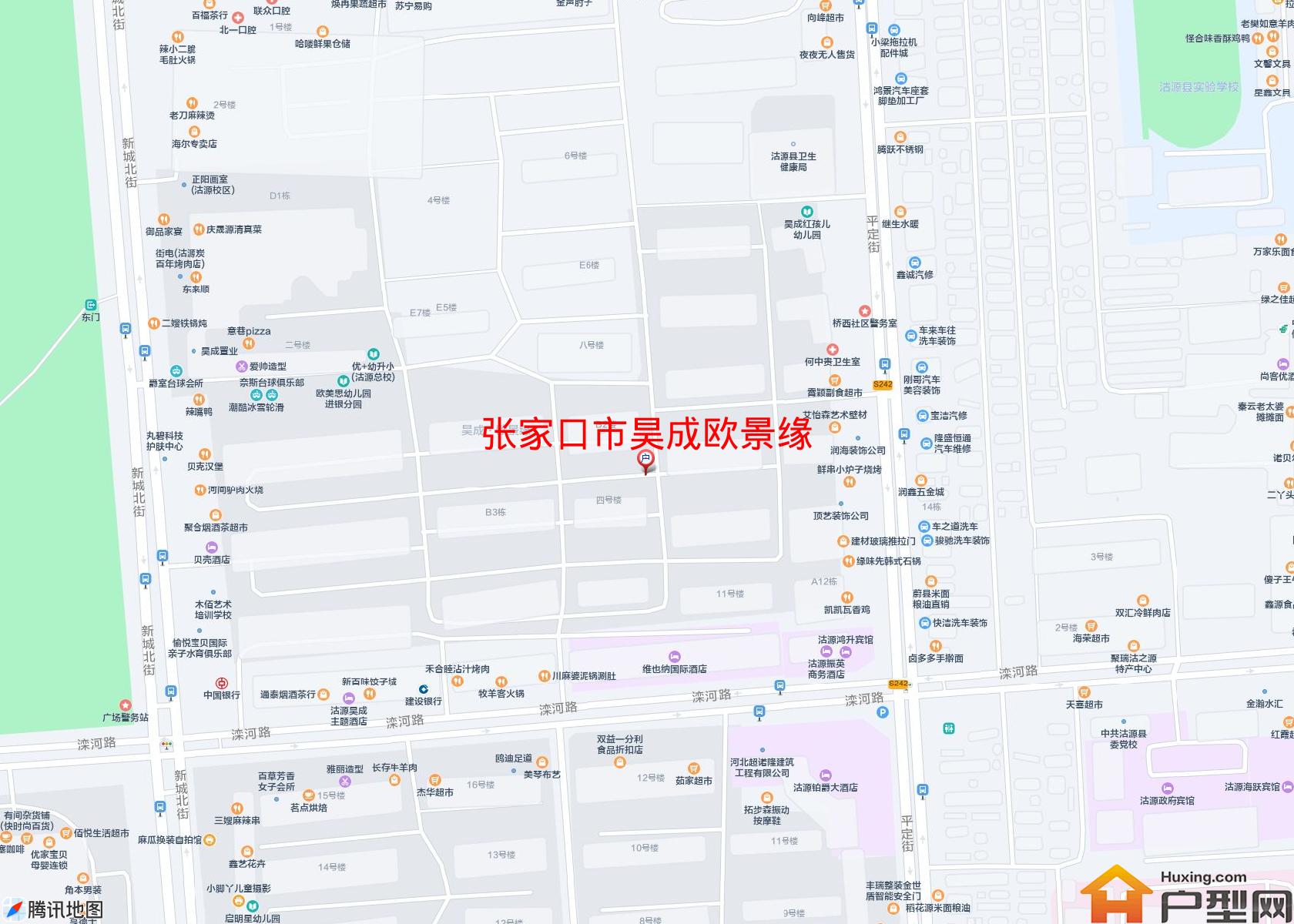 昊成欧景缘小区 - 户型网