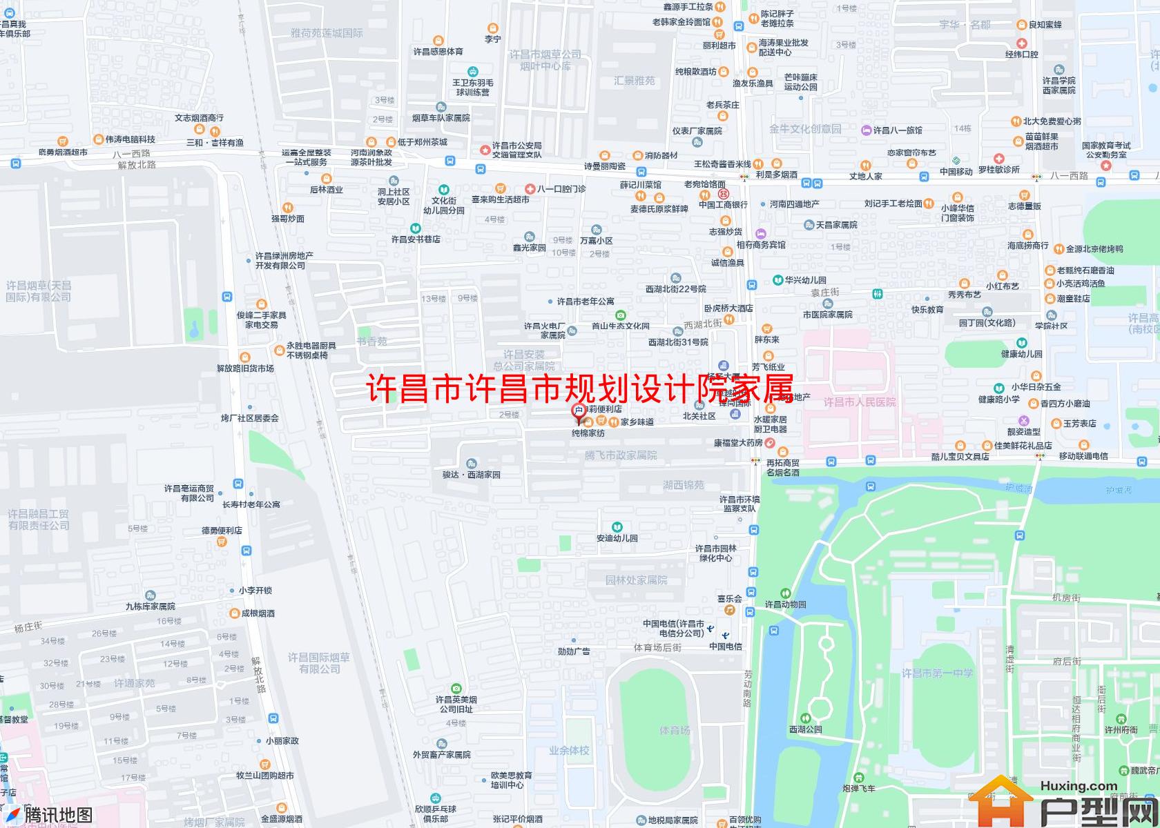 许昌市规划设计院家属院小区 - 户型网