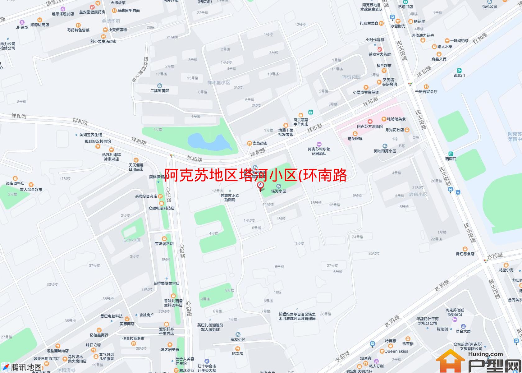 塔河小区(环南路34号)小区 - 户型网