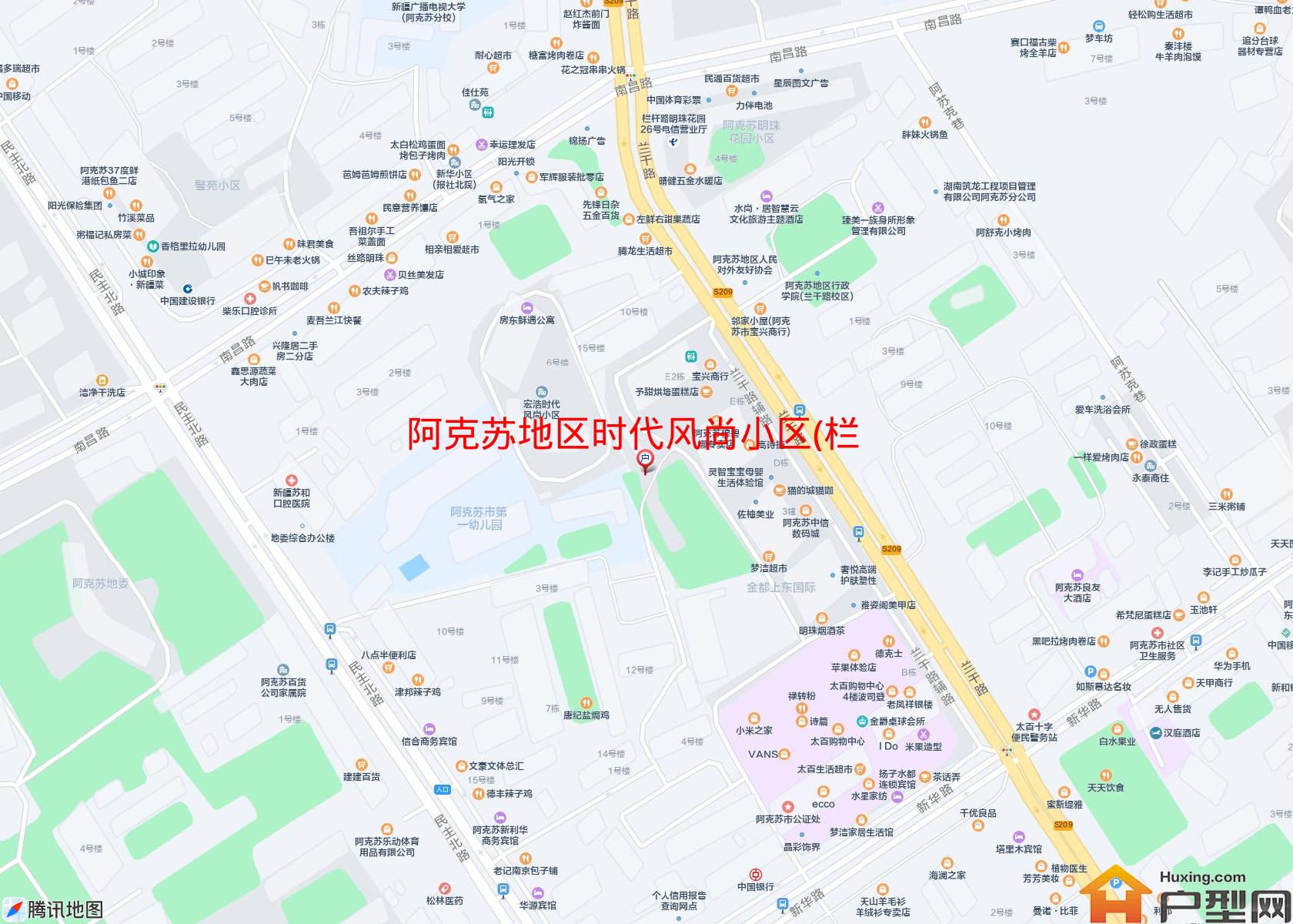 时代风尚小区(栏杆路)小区 - 户型网