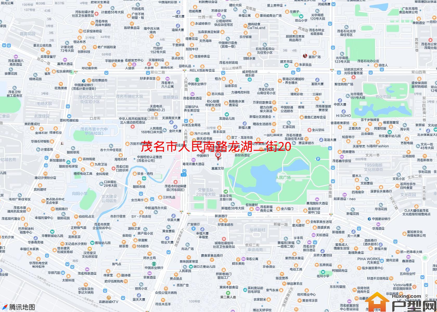 人民南路龙湖二街20号大院小区 - 户型网