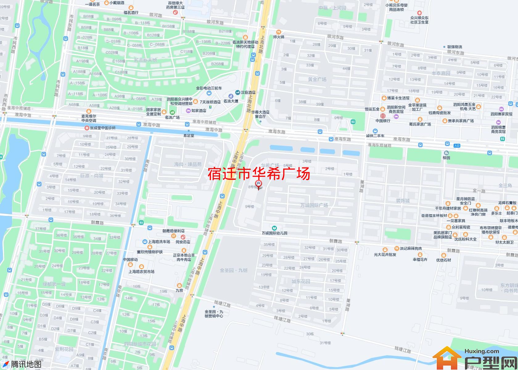华希广场小区 - 户型网