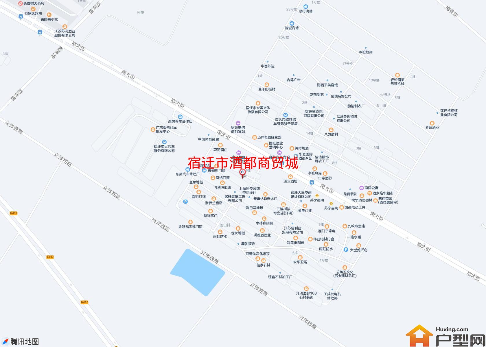 酒都商贸城小区 - 户型网