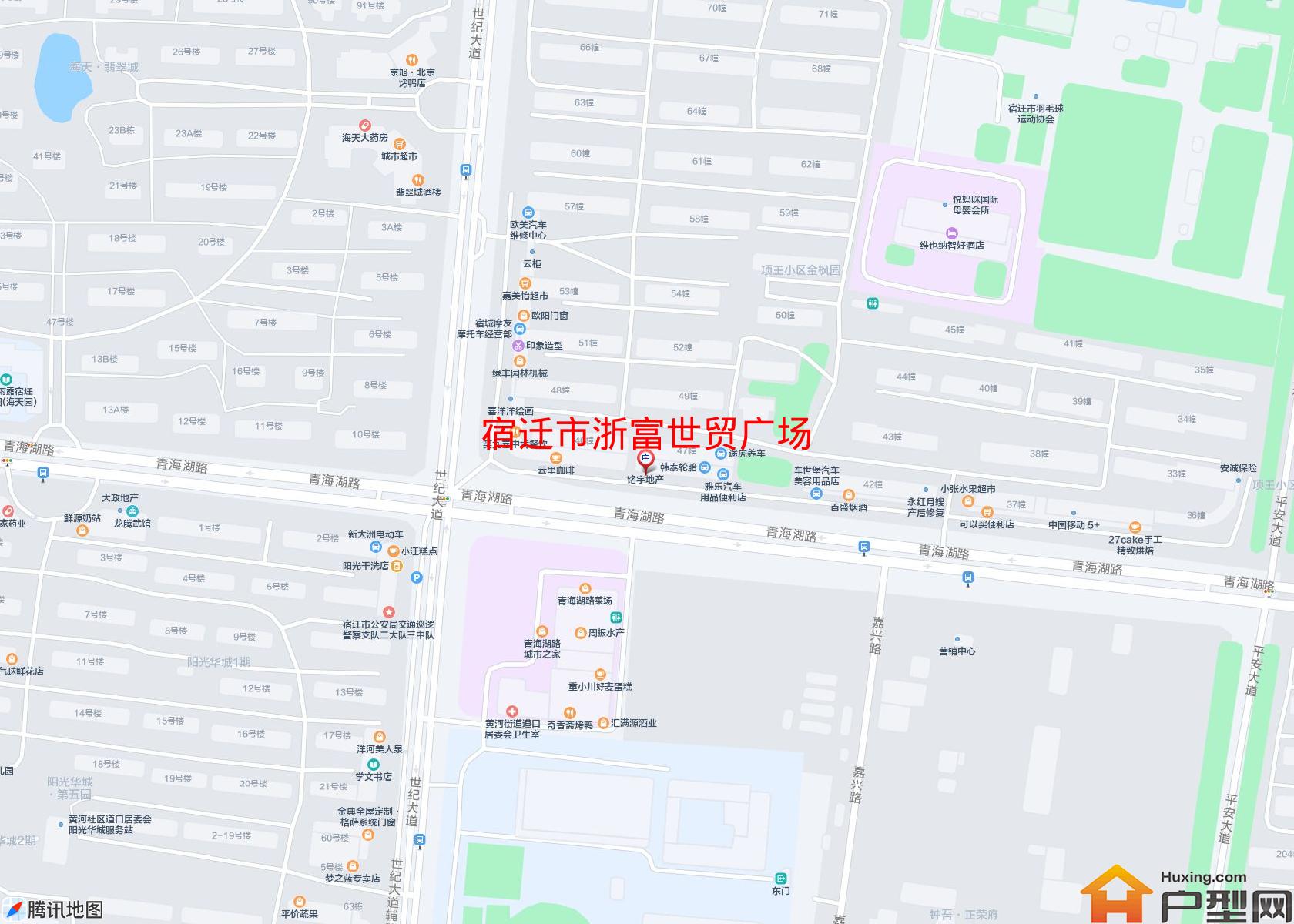 浙富世贸广场小区 - 户型网