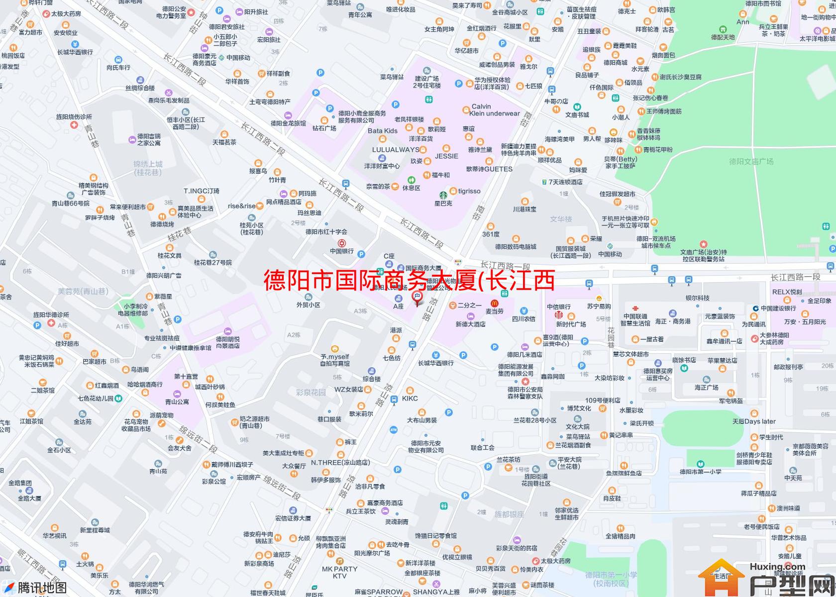 国际商务大厦(长江西路2段)小区 - 户型网
